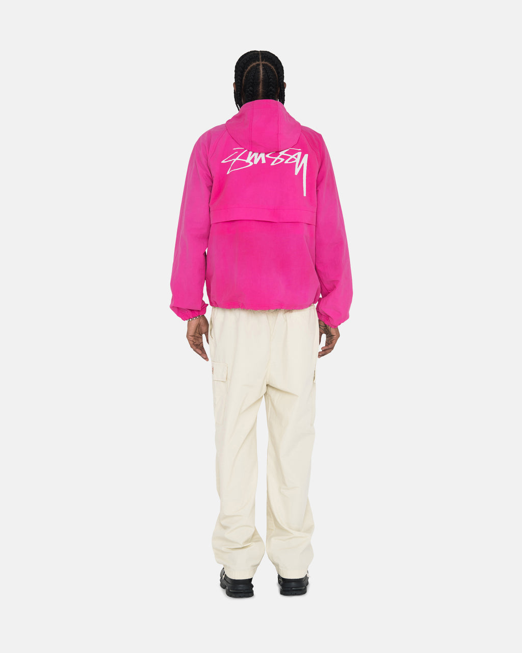 Stussy Wave Dye Beach Shell Jakke Fuchsia | 8726AZXGL