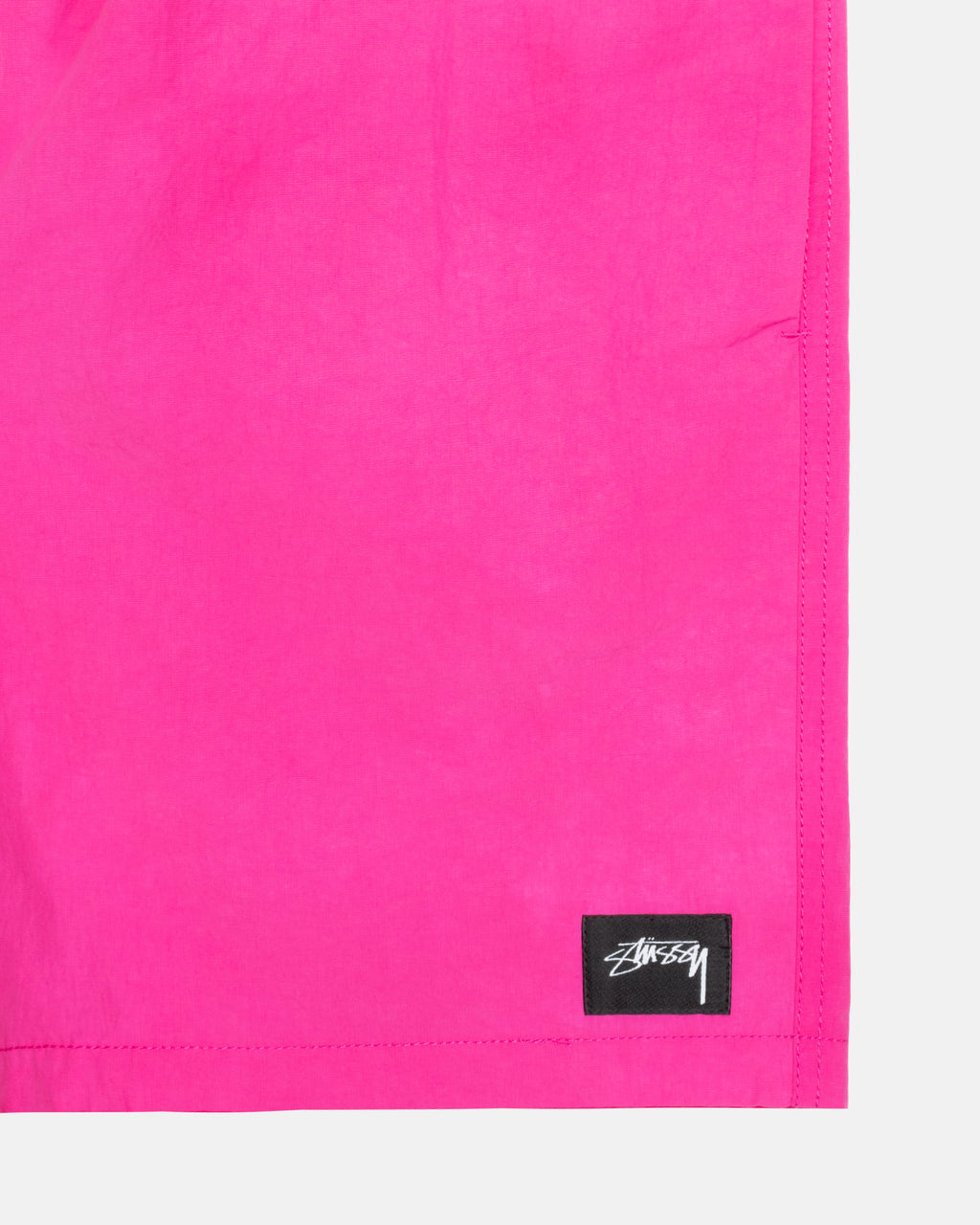 Stussy Wave Dye Nylon Shorts Fuchsia | 2197BUHAO