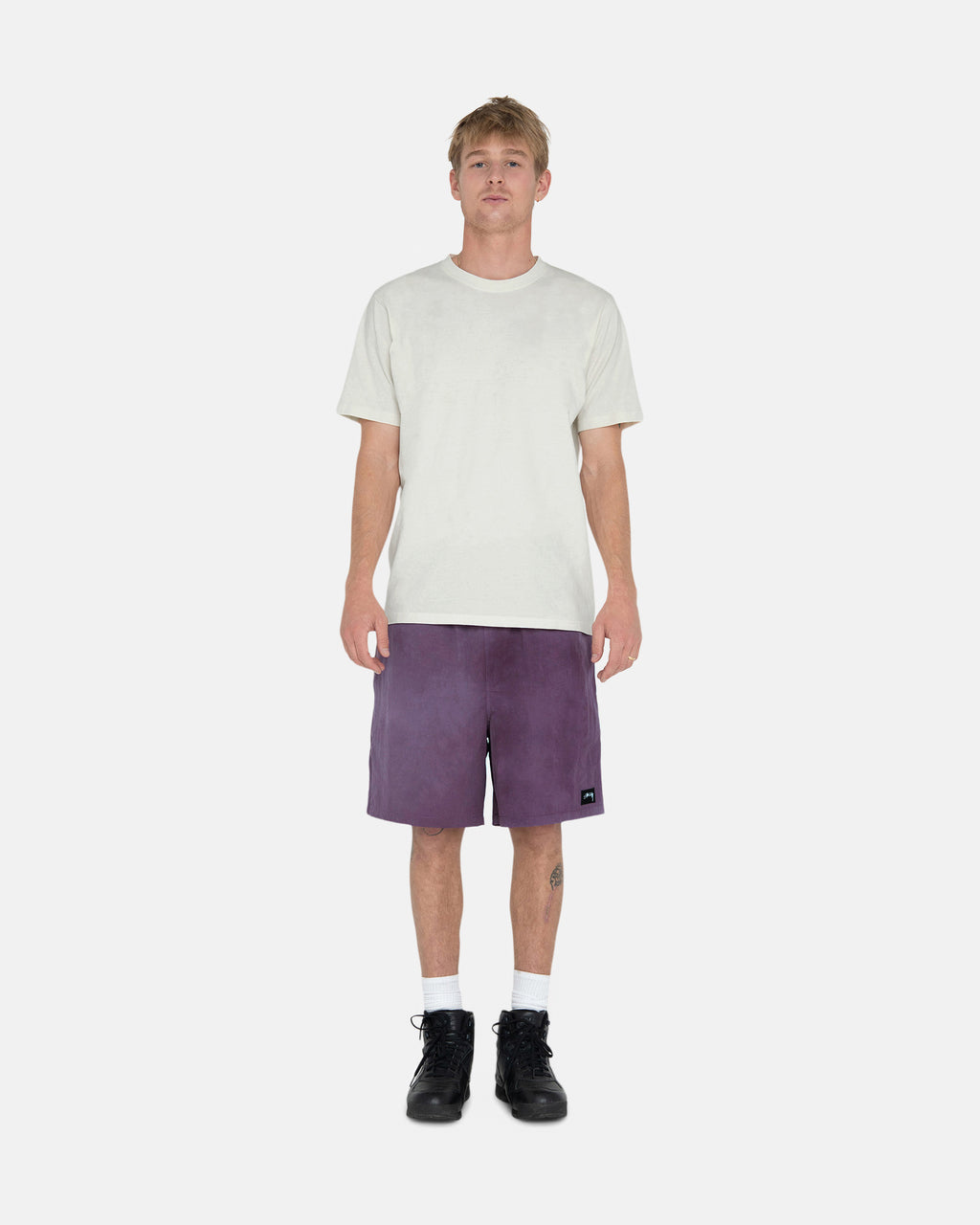 Stussy Wave Dye Nylon Shorts Lilla | 2510JUFRQ