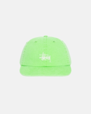 Stussy Basic Stock Low Pro Kasketter Grøn | 2508HEIGF