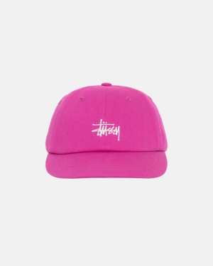 Stussy Basic Stock Low Pro Kasketter Magenta | 5460ZBOLP