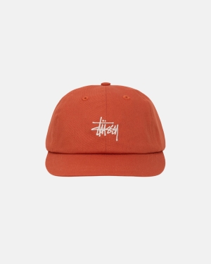 Stussy Basic Stock Low Pro Kasketter Orange | 6372KJVSU