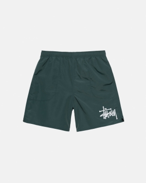 Stussy Big Basic Strand Shorts Atlantic | 7064UCNGL