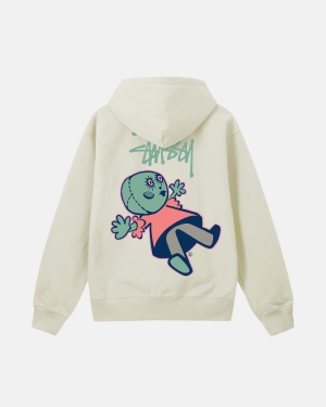 Stussy Dollie Zip Hættetrøje Grå | 5243ENFBR