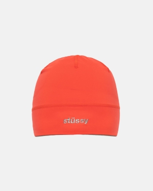 Stussy Helvetica Sports Skullcap Kasketter Koral | 3481ZYBOT