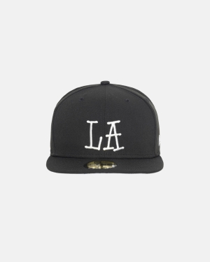 Stussy La New Era Kasketter Sort | 8962FTHUJ