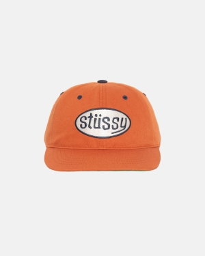 Stussy Pitstop Low Pro Kasketter Rød | 1708DXWEM