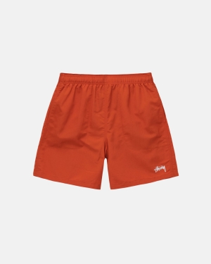 Stussy Stock Strand Shorts Clay | 3480LQVOU