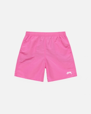 Stussy Stock Strand Shorts Lyserød | 3102VEAXH